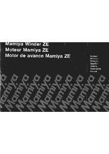 Mamiya ZE 2 manual. Camera Instructions.